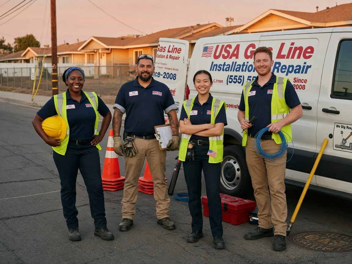 Gas Line Installation company in Frederick, CO
